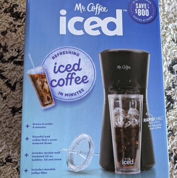 Mr Coffee Iced Coffee Machine With Tumbler / Mr Coffee 79767616 Iced